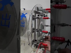 ensayo en túnel de viento