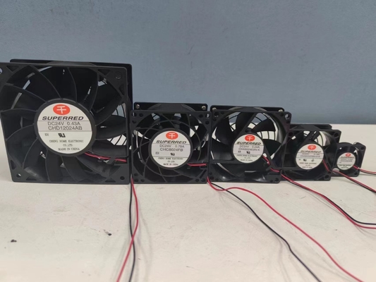 Mini ventilador del flujo axial del OEM DC 120x120x38m m 12v 24v 48v