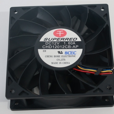 Ventilador de CC de 12 V y 50 mm Ventilador de enfriamiento de CC de alta velocidad de 1700-3600 RPM