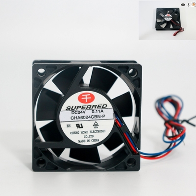 Fan plástica de la CPU de PBT DC 80 x 80 x 25m m con la opción de salida de la señal