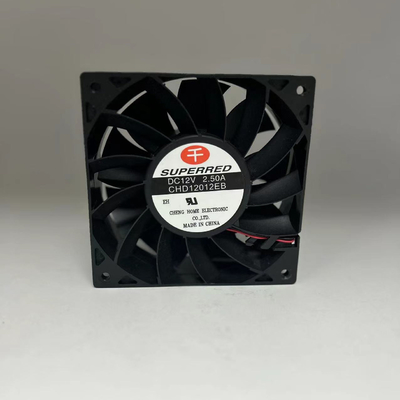 Ventilador modificado para requisitos particulares de Pin Connector Black Plastic DC de la fan 3 de la CPU de DC del tamaño