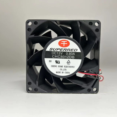La salida DC de la señal accionó el ventilador plástico de la fan 25x25x6.2m m PBT 94V0 DC