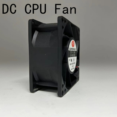 Ventilador de ordenador de corriente continua PBT de plástico 0.2A 60x60x10mm Ventilador de enfriamiento de CPU