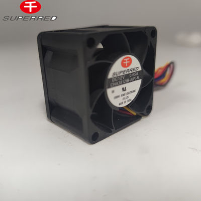 Ventilador de refrigeración TUV DC 12V Ventilador de computadora de corriente continua con velocidad 2700 - 5300 RPM
