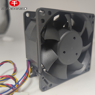 Alto rendimiento y fiabilidad 12V DC CPU Fan PBT plástico 94V0 marco
