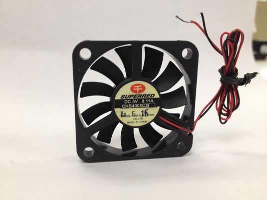 PBT plástico 94V0 0,177 M3/Min Server Room Cooling Fan