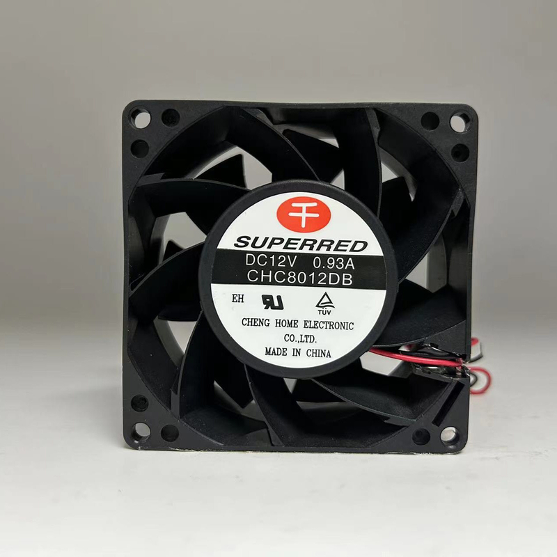 2.4W DC accionó el marco plástico de la fan 25x25x6.2m m PBT 94V0 con la opción de salida de la señal