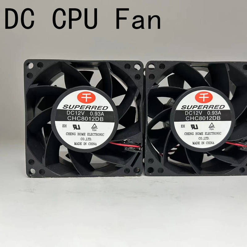 Ventilador de computadora UL DC AWG26 rodamiento de esfera de alambre de plomo / rodamiento de manga de CPU Ventilador de corriente continua