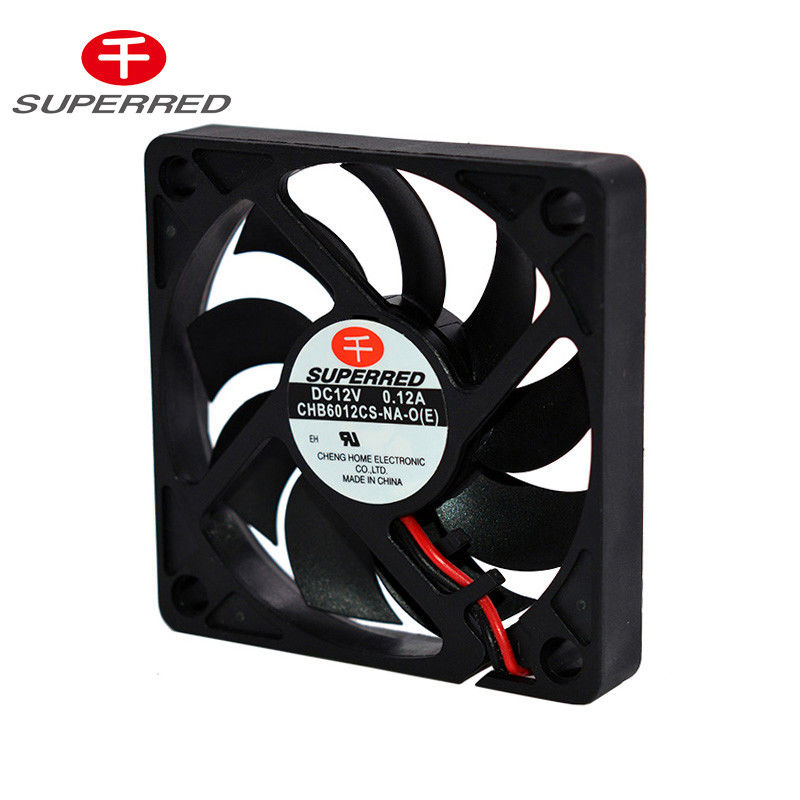 Circulación de aire de los ventiladores 0.24-0.78A 45-95CFM del soporte de estante del rodamiento de bolitas/liso del cojinete